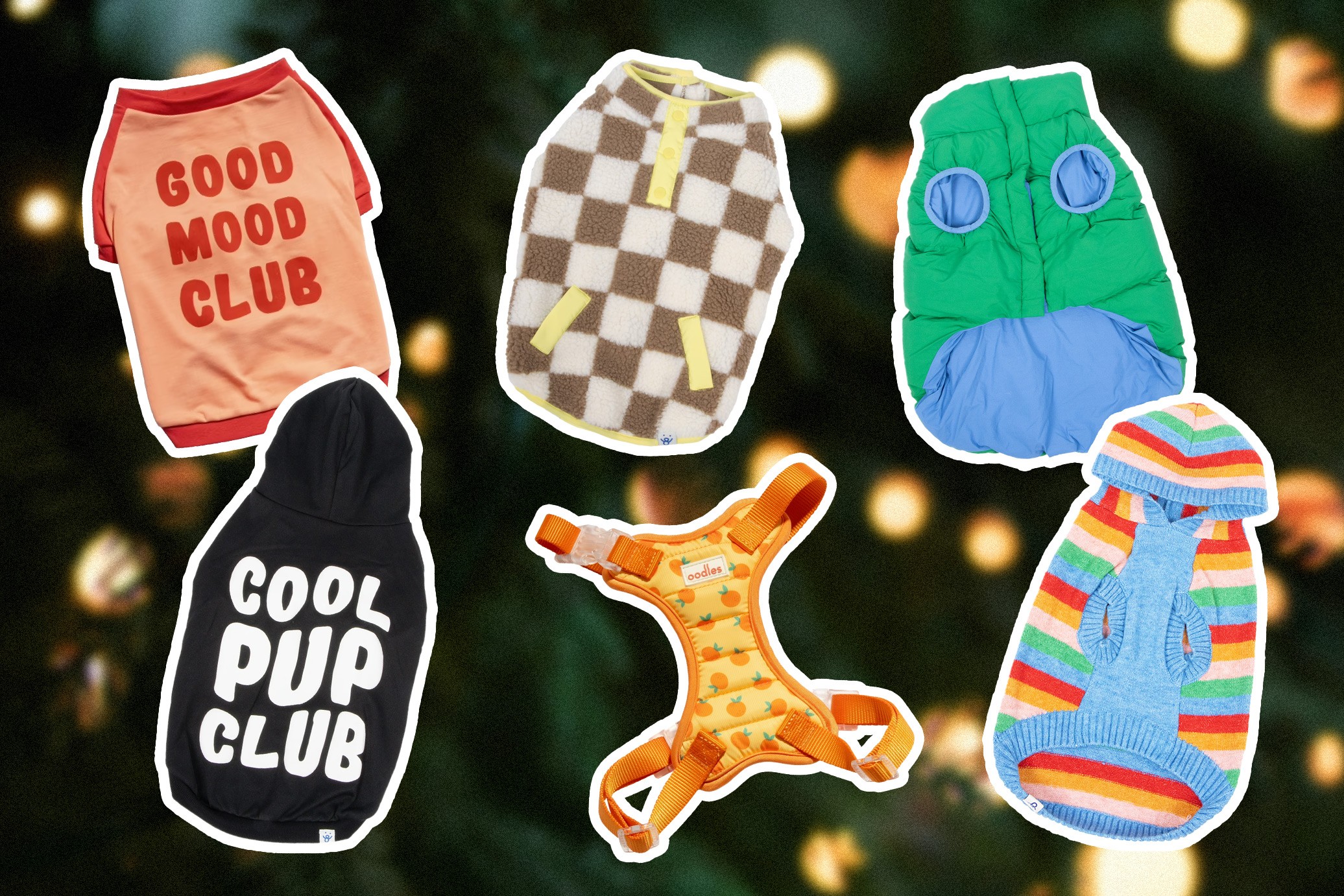 10 best gifts for dogs and dog lovers this holiday season. Oodles Pet jackets and harness