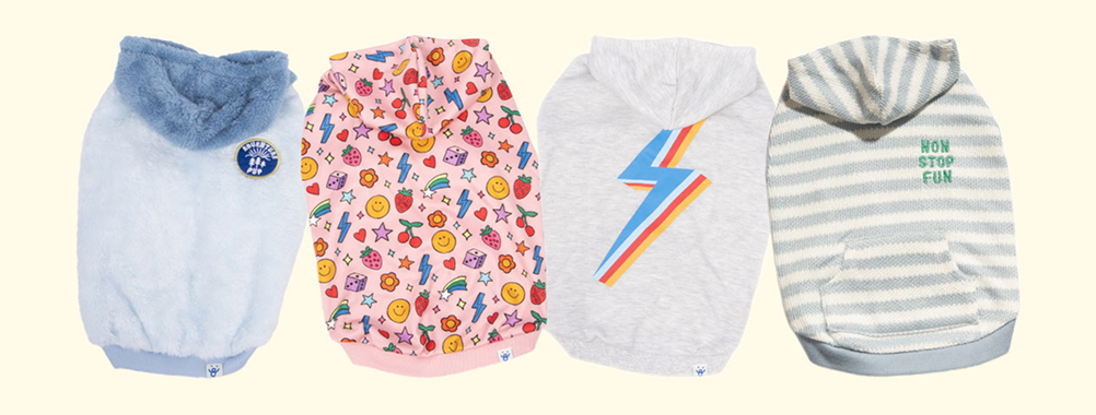 Oodles Pet hoodies for cats and dogs. Best gifts for cats.