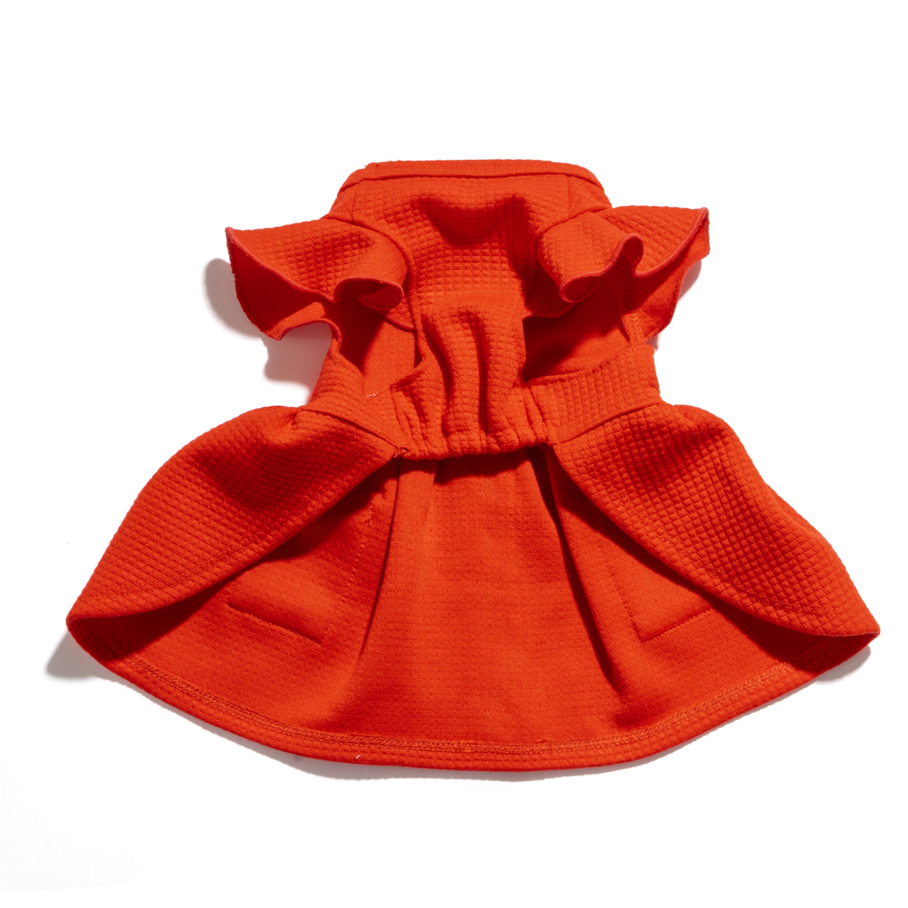 Embroidered Flutter Dog Dress