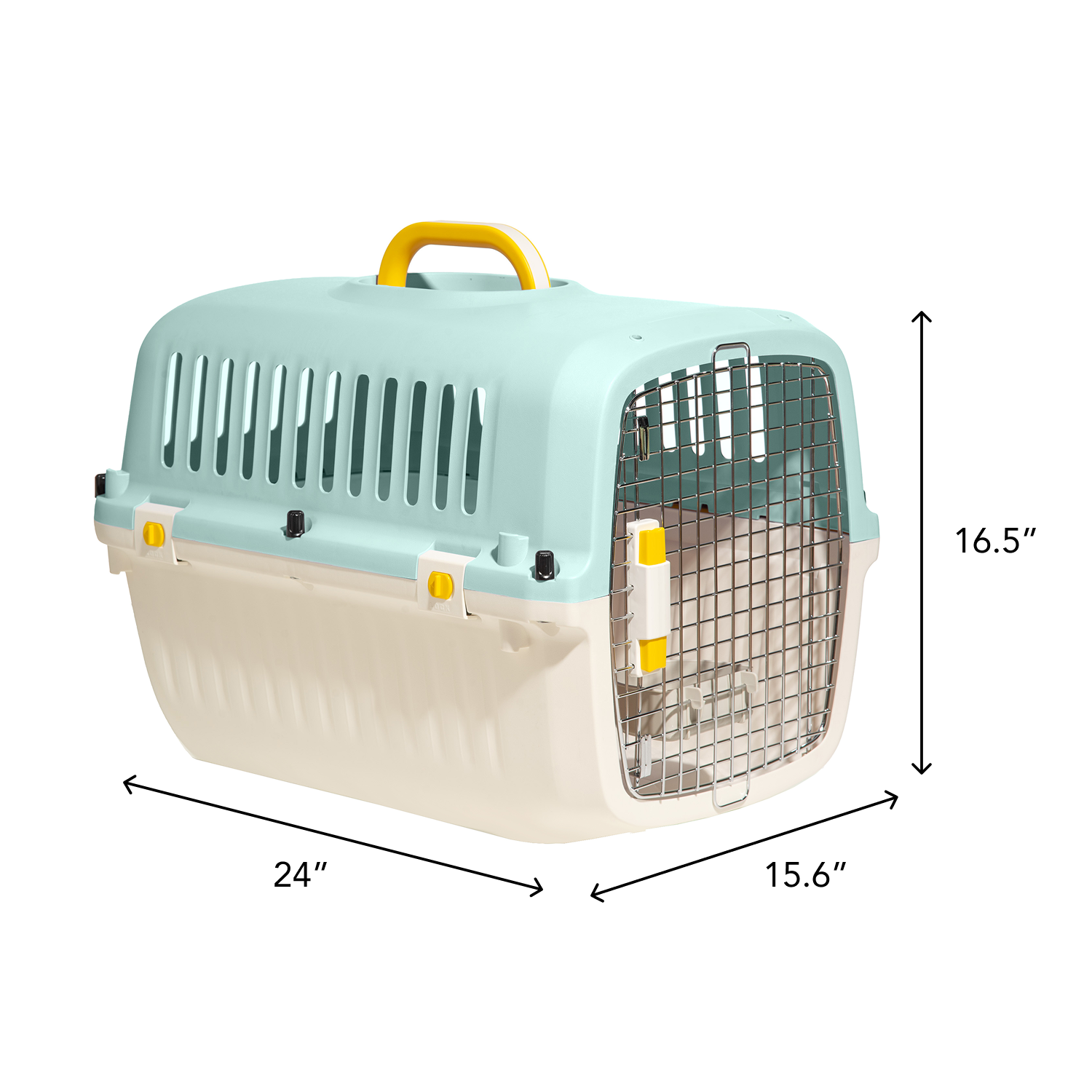 Travel Pet Kennel - Aqua