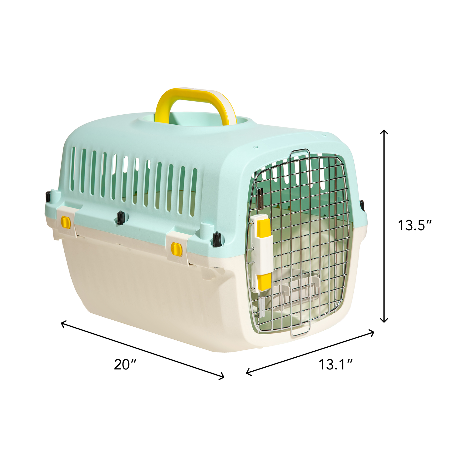 Travel Pet Kennel - Aqua