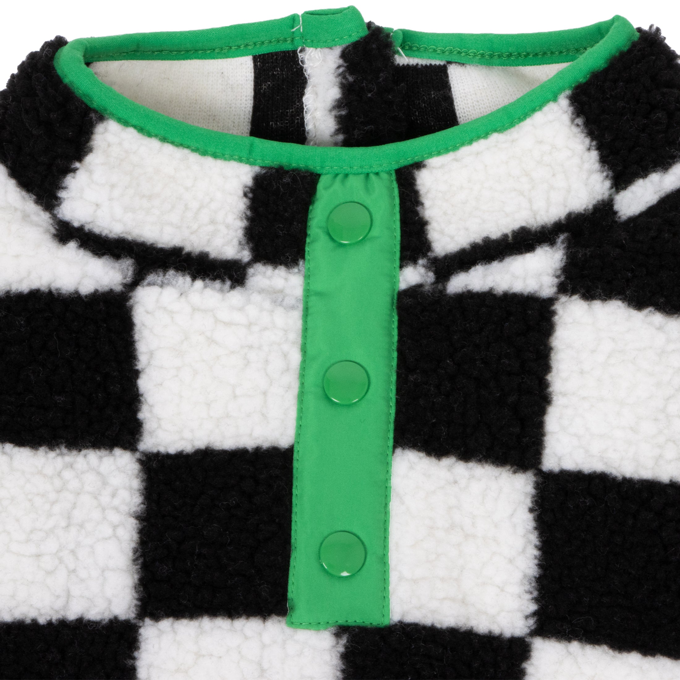 Sherpa Bubble Hem Dog Jacket