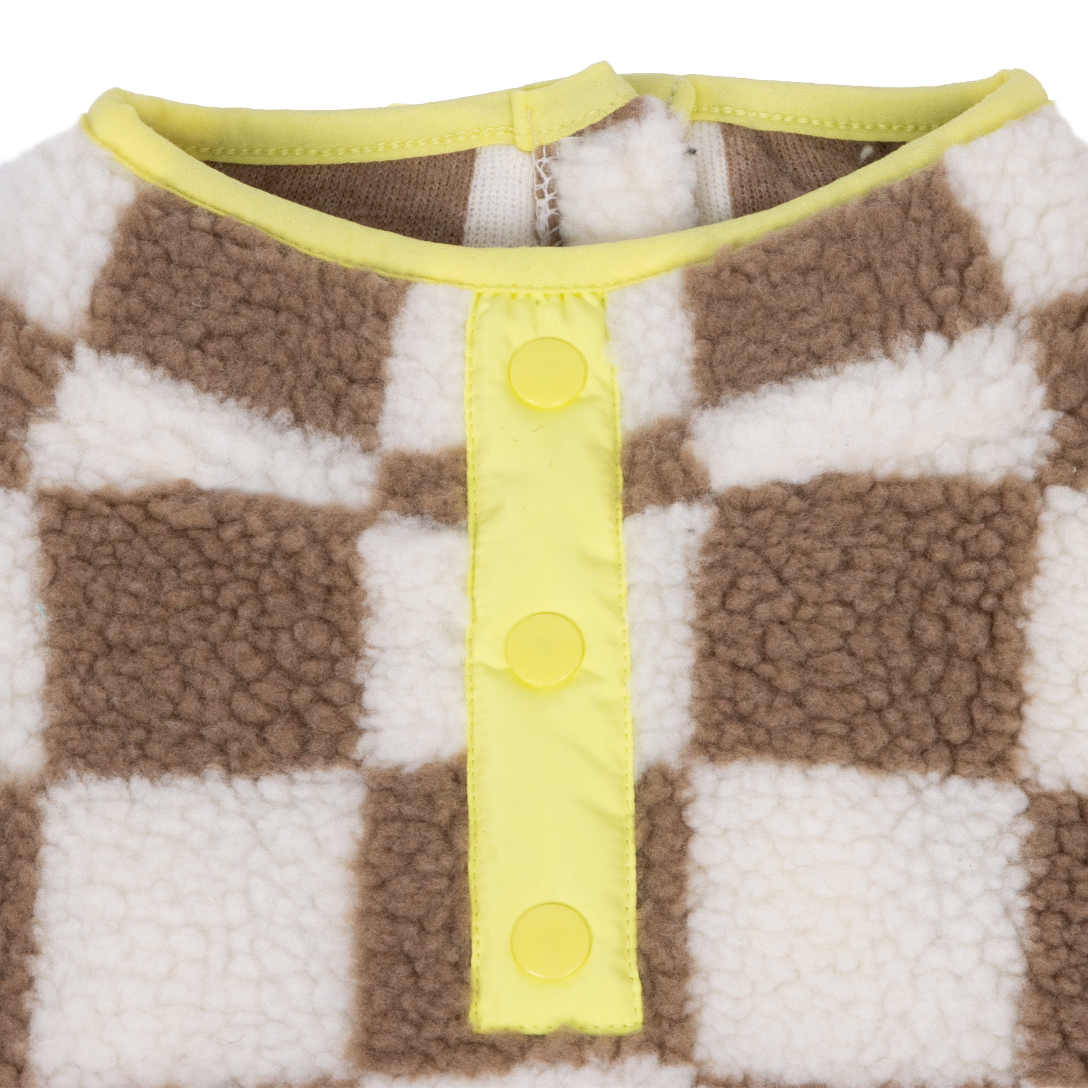 Sherpa Bubble Hem Dog Jacket