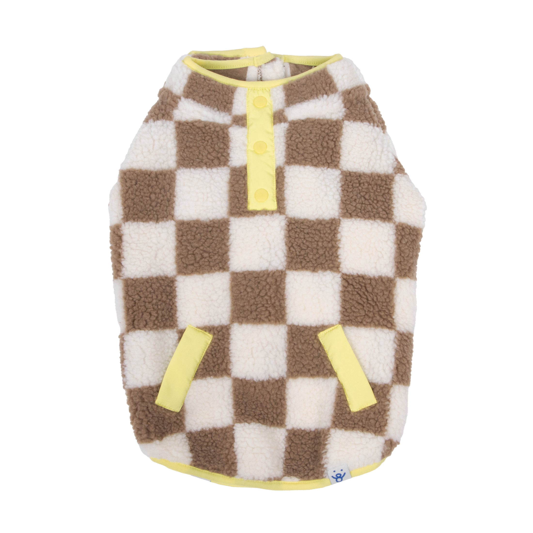 Sherpa Bubble Hem Dog Jacket
