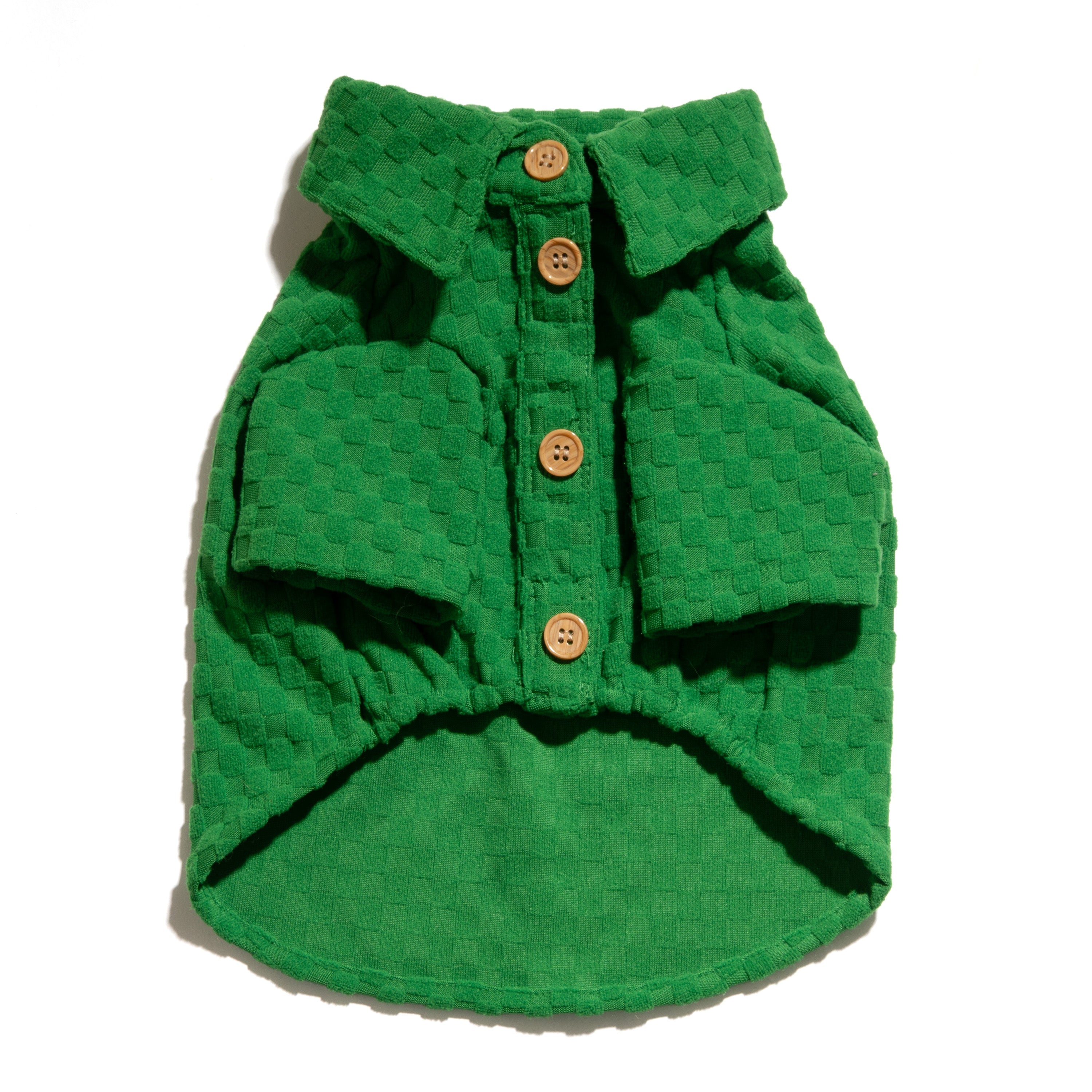 Boxy Button-Up Dog Shirt