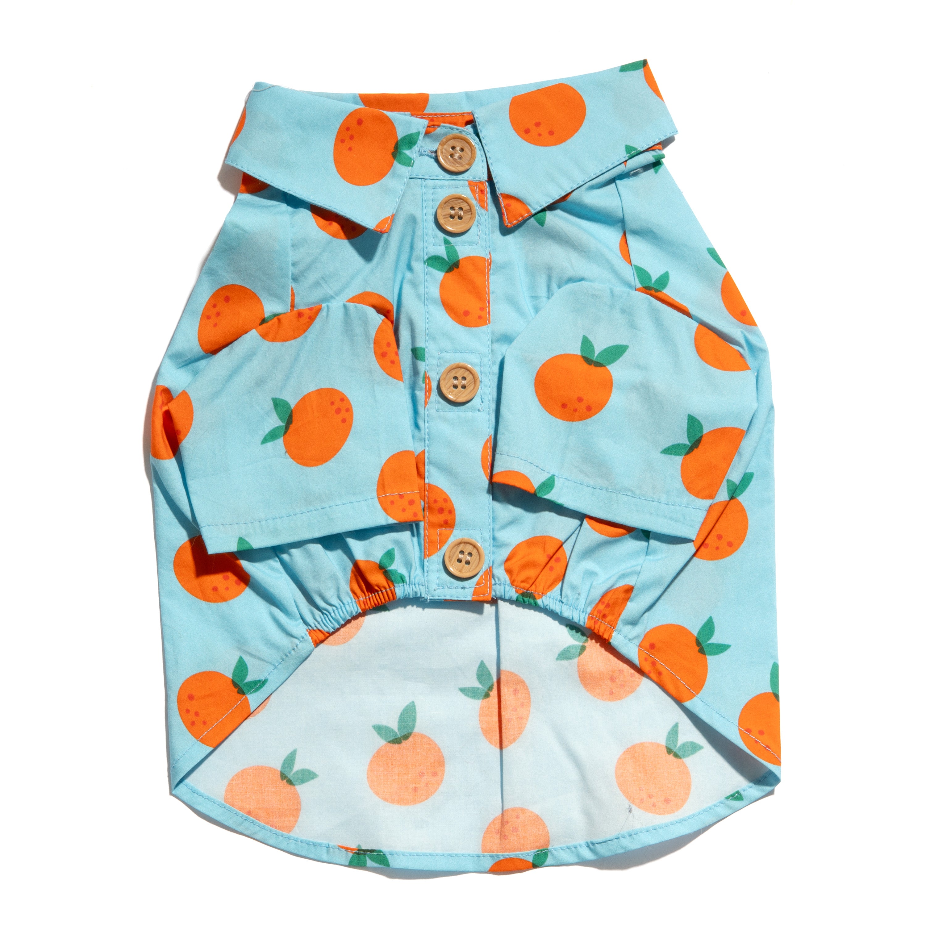 Boxy Button-Up Dog Shirt