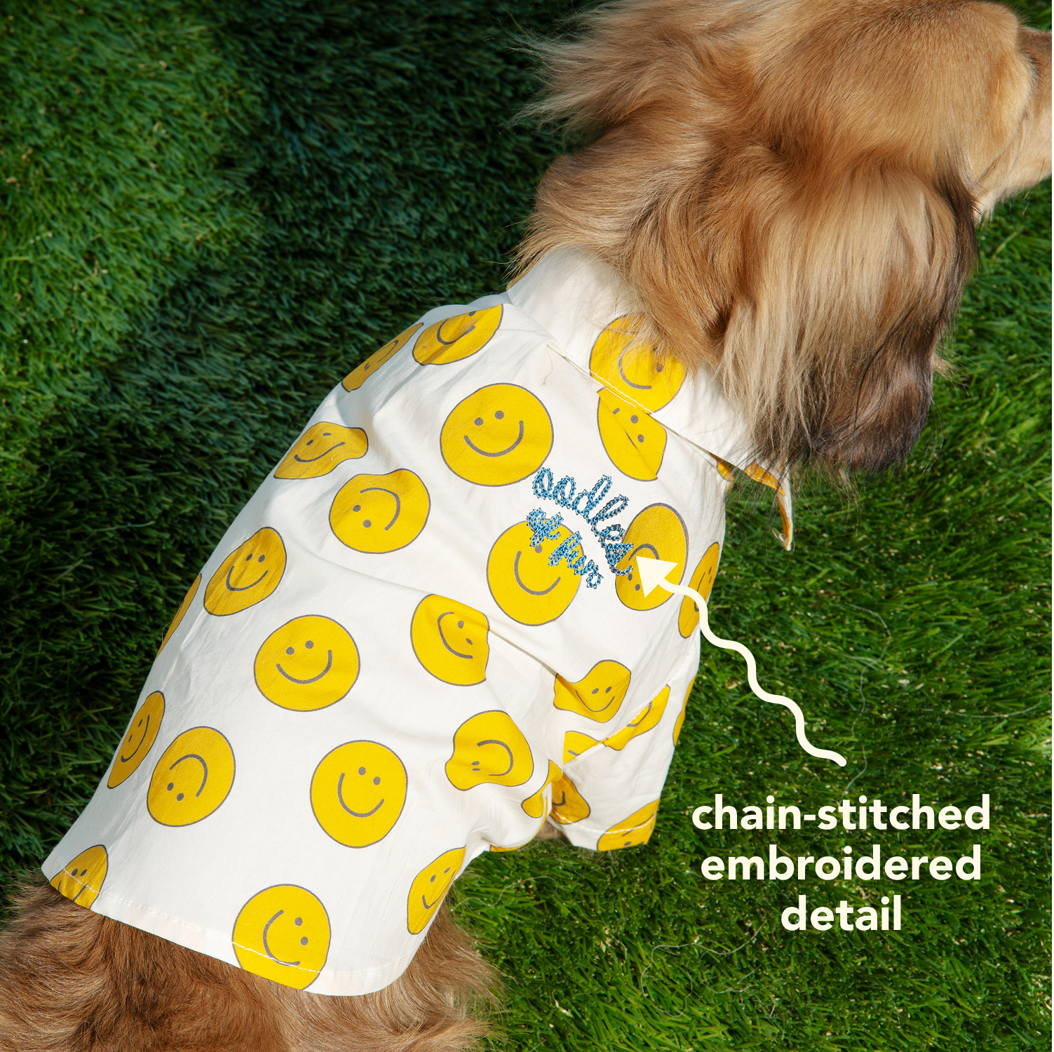Boxy Button-Up Dog Shirt